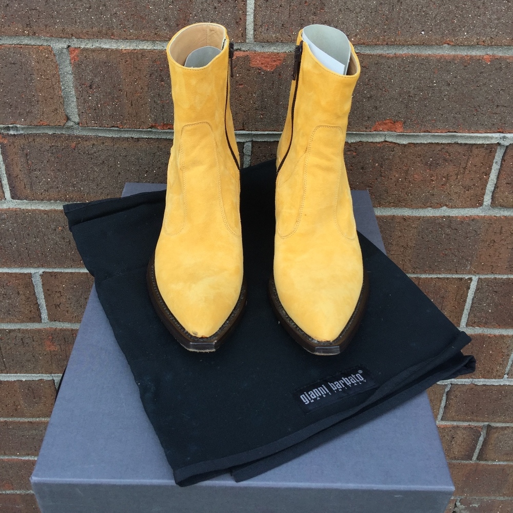 Gianni Barbato Yellow Boots